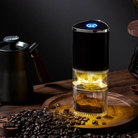 Moulin à café électrique Portable TYPE C USB Charge noyau de meulage en céramique maison grains de café pulvérisateur broyeur
