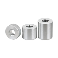 Entretoise ronde épaisse en aluminium sur mesure, non filetée, pour fabricants de composants électroniques et de cartes PCB