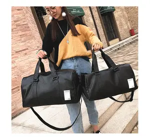 Chine Extra Large Pu cuir pilote étanche passer Da nuit week-end sacs à main pour hommes petit avec compartiment à chaussures