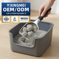 Lettiera per Gatti Antiaderente Facile da Raccogliere in Bentonite - CrushMax Crush Shape 99,9% Senza Polvere, Minerale Naturale