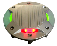 Marqueur routier LED étanche IP68 à forte charge (400 kN) avec clignotement synchrone, visibilité supérieure à 800 m et feux de circulation