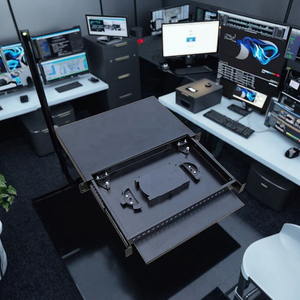 Chất lượng cao sử dụng Rack mount 19 ''tiêu chuẩn trượt ODF 12/24 lõi sợi quang vá Bảng điều chỉnh SC/ST/LC ISO 9001:2008 CE chứng nhận - Product Image 3