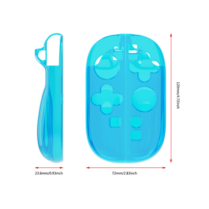 Capa Protetora Transparente de TPU Cristalino para Controles Esquerdo e Direito do <span class=keywords><strong>Nintendo</strong></span> <span class=keywords><strong>Switch</strong></span> 2 Joycon - Acessórios para Jogos - Product Image 6