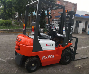 Chariot élévateur TCM d'occasion de haute qualité, 3 tonnes, moteur diesel, contrepoids, haute efficacité, utilisation en entrepôt, d'occasion en stock - Product Image 5