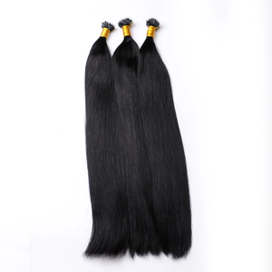 100% Double Drawn Nano Ring Haute Qualité Remy Nano Tips Extensions de Cheveux Raides Noirs Naturels Peut Être Teints-Cheveux Chinois - Product Image 5