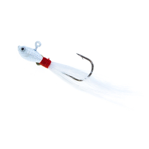 <strong>BUCKTAIL</strong> Hard Lure With Feather Fishing Hook Artificial <strong>Jig</strong> Head Wholesale Fishing Hard Lure Metal - Product Image 2