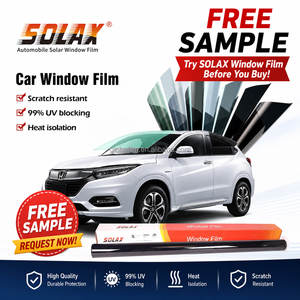 <span class=keywords><strong>Film</strong></span> <span class=keywords><strong>teinté</strong></span> pour vitres de voiture en céramique nano carbone anti-rayures, pré-découpé, 99 % de rejet UV, avec isolation thermique et garantie de 6 à 8 ans - Product Image 5
