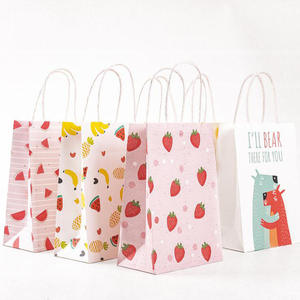 Wholesale Custom Printed Logo Luxury <b>Gift</b> Ivory Board Recyclable Underwear Cloth Birthday Shoes Paper Packaging Shopping <b>Bag</b> - Product Image 1
