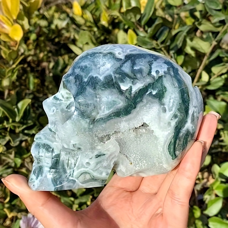 หัวกะโหลกมอสอาเกต