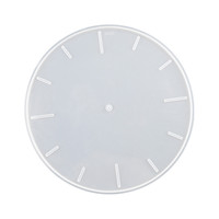 Disque d'horloge circulaire bricolage bijoux faits à la main moules en Silicone pour résine époxy résine montre moule époxy