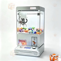 Máquina de garras mini integrada con aceptador de billetes ZDYS |   Juguete Profesional de Peluche Mini para Atrapar Animales