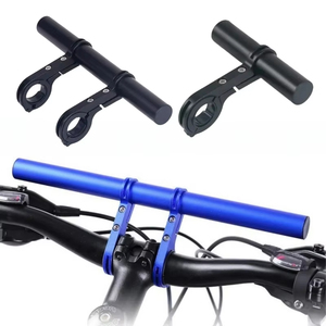 Extension de guidon de vélo multifonctionnelle légère et durable avec support d'extension accessoire de porte-vélo - Product Image 1