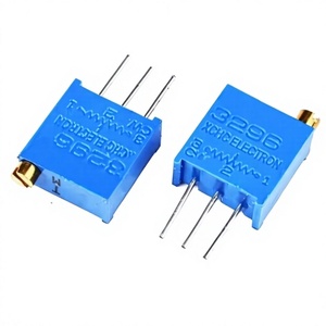 10PCS 3296W-205 2M Potenciómetro de Precisión Multivuelta Ajustable de Montaje Superficial con Superficie de Vidrio Esmaltado - Product Image 1