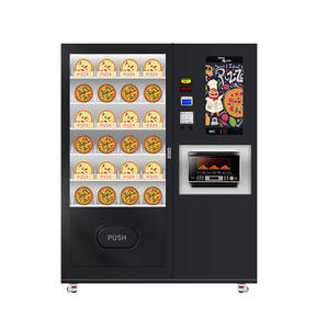 Distributeur automatique <span class=keywords><strong>instantané</strong></span> de boîte à lunch pour articles de vente au détail avec four à micro-ondes écran tactile de 22 pouces pour la publicité - Product Image 2