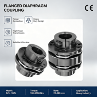 Accouplement à diaphragme en acier inoxydable JM non standard, personnalisable OEM, options de tailles variées, prix attractif pour les imprimeries