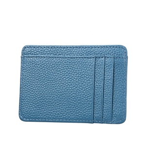 Slim Leather Card Holder Custom Card Holder Wallet Card Holder Purse - Product Image 4