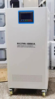 Régulateur de tension 75kva Avr 60 kva 80 kva Stabilisateur de tension automatique industriel Servo Stabilisateur 70kva