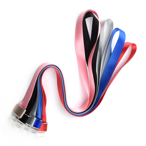 Porte-badge en silicone personnalisé avec logo Roust, avec cordon, <span class=keywords><strong>cadeau</strong></span> promotionnel d'entreprise - Product Image 4
