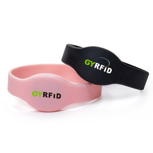 <span class=keywords><strong>Bracelet</strong></span> RFID étanche avec logo personnalisé HF 13,56 MHz, puce 213, paiement sans argent liquide, <span class=keywords><strong>bracelet</strong></span> NFC, QR NFC, bracelets en silicone - Product Image 3