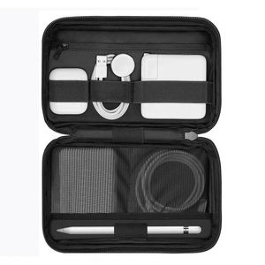 Electronics Organizer Travel Case Travel Tech Pouch Carrying Bag Electronics Accessories Case for Cord Organizer <b>Hard</b> <b>Drives</b> - Product Image 1