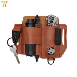 1 पीसी उपकरण edc जेब आयोजक बहुक्रियाशील फोब के साथ बहुक्रियाशील फोब वाला चाकू शीथ फ्लैशलाइट बेल्ट होल्स्टर - Product Image 3