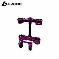Accessoire de moto CNC renforcé, triple collier de fixation pour guidon Ultra Bee, couleur or, accessoires de performance pour moto électrique tout-terrain