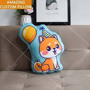 Cojín bordado de doble cara con estampado de <span class=keywords><strong>Anime</strong></span> de dibujos animados bonitos personalizados para uso doméstico o de Hotel para dormir y abrazar - Product Image 6