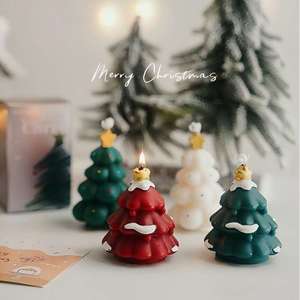 Bougie parfumée en cire de soja 100% biologique faite à la main - Cadeau romantique écologique pour Noël, fête des pères - Product Image 2