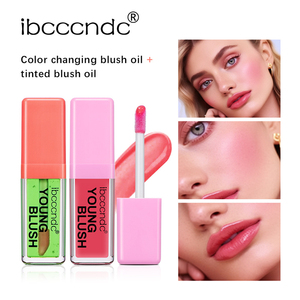 Ibcccndc 6.5ml Young Blush Oil Huile de blush hydratante légère, imperméable, changeante de couleur, teintée - Product Image 6