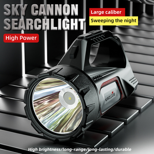 Warsun da03 abs + pc 8000lm חיצוני searchlight עם סוללה aip45 TYPE-C דיג & קמפינג - Product Image 2