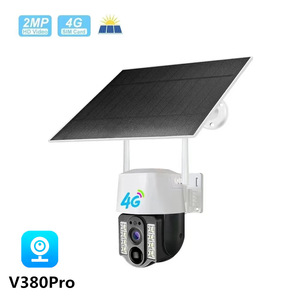 V380Pro Solar Powered 4G Outdoor PTZ Camera With Night Vision And Voice Intercom Waterproof Surveillance - Product Image 1