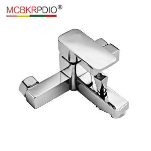MCBKRPDIO la gravedad dividir cuadrada grifo de la ducha baño cuadrado ducha fría y caliente del grifo de mezcla - Product Image 1