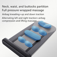 Matelas de massage électrique chauffant pliable pour le dos, taille Queen, avec fonction de stretching, pour yoga, pieds, taille, hanches, EMS