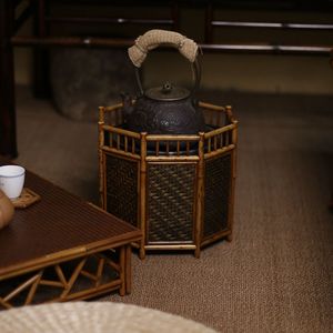 Estufa de carbón de bambú para preparar té, uso en exteriores, independiente, fabricada en Anji con material de bambú - Product Image 1
