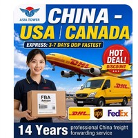 Transitaire fiable depuis 14 ans de Chine vers les États-Unis et le Canada, service FBA avec livraison DDP express par voie aérienne et maritime, pour les tentes de Noël