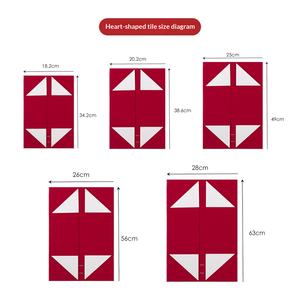 Scatola Regalo Pieghevole a Forma di <span class=keywords><strong>Cuore</strong></span> con Finestra, Chiusura Magnetica, Carta Speciale di Alta Qualità, Cartone Grigio, Confezione Regalo per San Valentino con Goffratura - Product Image 4
