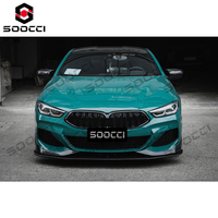 Kit carrosserie TAKD en fibre de carbone sèche pour pare-chocs avant, lèvre de pare-chocs avant, spoiler pour BMW G14 G15 840i M850i 2019-2023