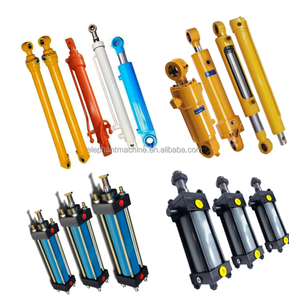 Silinder Hidrolik Peralatan Penggalian Terintegrasi Katup Pengaman Penyangga Vertikal Kaki Penstabil Backhoe Loader Konstruksi - Product Image 6