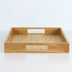 Bandeja de Madera Ecológica Pulida a Mano, Decoración Única para el Hogar, Descubriendo la Belleza de Materiales Naturales - Product Image 1