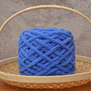 Hilo grueso de 110 cm, azul, para tejer a ganchillo, proyectos de bricolaje - Product Image 1