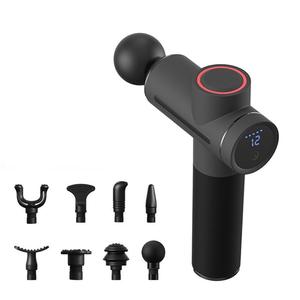 Tragbare Elektrische Massagepistole mit 8 Aufsätzen für Tiefenentspannung und Tiefengewebe-<span class=keywords><strong>Massage</strong></span>, Akku-betriebener Handmassage-<span class=keywords><strong>Vibrator</strong></span> - Product Image 1
