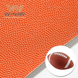 Haute couture résistance à la traction Faux microfibre synthétique balle tissu Imitation cuir ballon de Rugby matériel écologique - Product Image 1