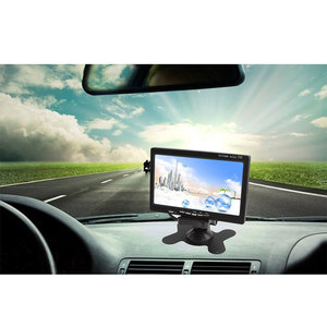 7 pouces 2CH <span class=keywords><strong>HD</strong></span> 800*480 Couleur TFT-LCD Écran Moniteur de Voiture pour Caméra de Recul - Product Image 5