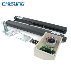 Avec ensemble d'alimentation solaire 250kg/feuille Moteur DC24V Bras linéaire intelligent Ouvreur automatique de <span class=keywords><strong>portail</strong></span> pivotant - Product Image 5