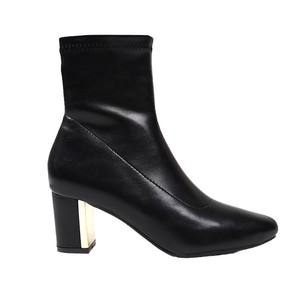 בחורה עסוקה qld25 צרפתית פשוט רך מעור הבוהן נשים רזות מגפיים עדין פלוס קטיפה עבה מגפיים קצרים לנשים - Product Image 5