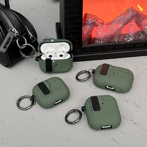 Nouvelle conception, étui pour écouteurs avec couvercle pop-up à fermeture à pression mate, verrouillage de sécurité, anti-chute pour Apple <span class=keywords><strong>Airpods</strong></span> 1 2 3 4 <span class=keywords><strong>Pro</strong></span> 3 2 1, personnalisable - Product Image 3