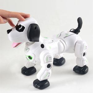 Intelligente elettronico cane Robot giocattolo 777-602A controllo vocale cucciolo Robot seguimi cane RC per i regali dei bambini - Product Image 3