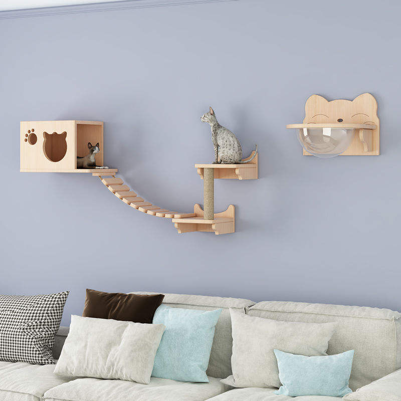 Paquet 3-Couleur bois naturel