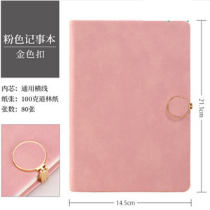 Wholesale Promotional Luxury Gifts <b>Notebook</b> Gift <b>Set</b> Business Office Black Faux Leather Magnetic Diary A5 Journal Box - Product Image 6