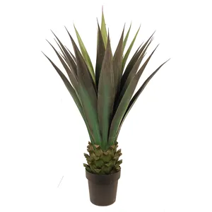 Factory Direct Supply Cheap Home &amp; Garden Decorative Plastic Artificial Succulent Agave Sisal Bonsai Faux <strong>Yucca</strong> <strong>Plant</strong> <strong>for</strong> <strong>Sale</strong> - Product Image 1